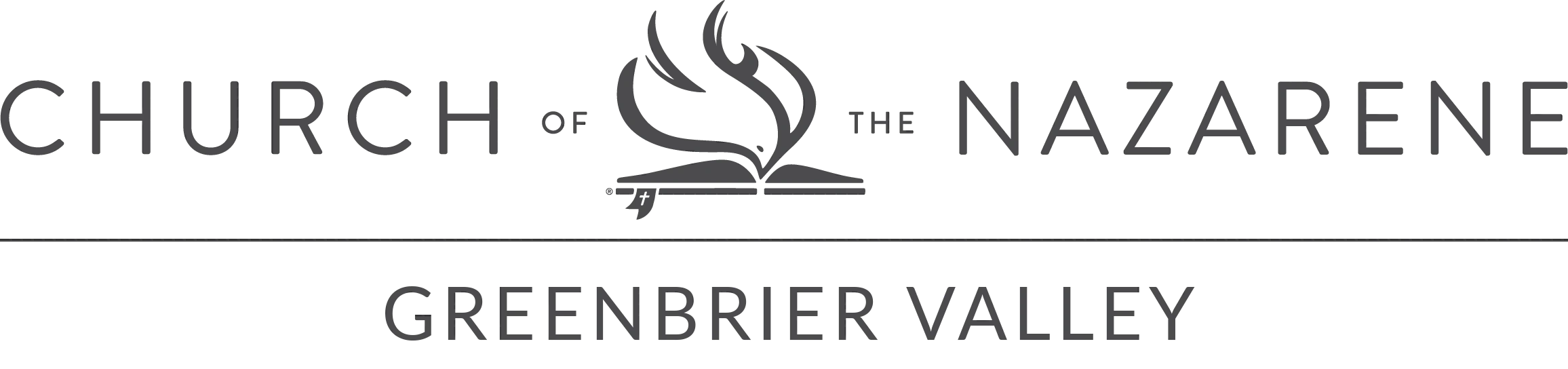 Gray Logo 4 Greenbrier Valley Church of the Nazarene Church in Lewisburg, WV
